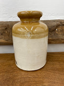 Antique English E.L.+S. Stoneware Canning/Storage Jar