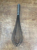 Vintage 14” French Wire Chef’s Balloon Whisk with Metal Handle