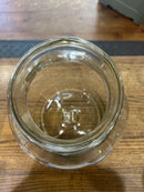 Vintage 14” Tall Blown Clear Glass European Pickling Jar