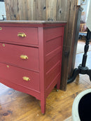 Antique Oak Three Drawer Dresser