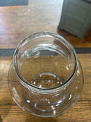 Vintage 15” Tall Blown Clear  Glass European Pickling Jar