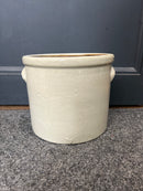 Vintage Stoneware Double Handle Crock