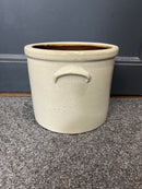 Vintage Stoneware Double Handle Crock