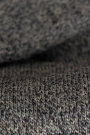 Charcoal Melange Ragg Wool Beanie: One Size
