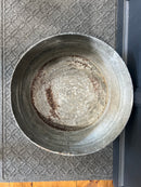 Vintage Galvanized Round Wash Tub with Handles