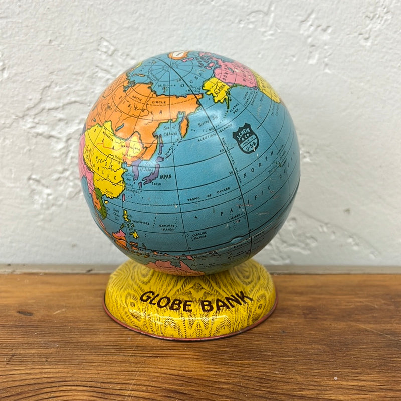 Vintage Globe Bank