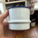 Vintage Enameled White Laundry Soap Shelf