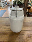 Antique Weir Stoneware Canning Jar