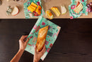 Seasons Greetings Bread Wrap, Holiday Food Wrap