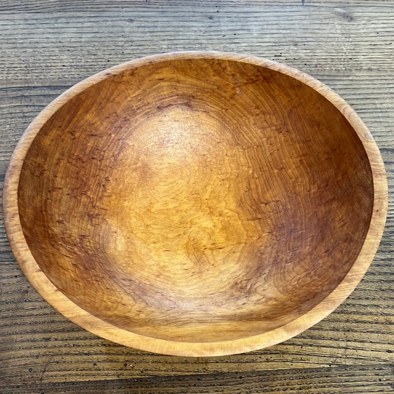 Vintage 12” Wooden Bowl