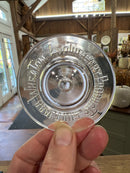 Vintage Wheaton Co Apothecary Products Clear Glass Jar Screw On Lid