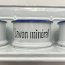 Vintage Enameled White Laundry Soap Shelf