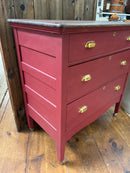Antique Oak Three Drawer Dresser