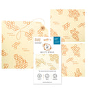 Bee's Wrap - Lunch 3 Pack - Honeycomb Print