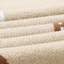 100% Luxury Cotton Swaddle Receiving Baby Blanket - Mushroom: Camel