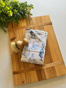 Blue Chicken Dish Drying Mat