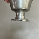 Vintage Pewter Salt + Pepper Set