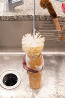 Casa Agave Bottle or Growler Brush - Extra Long Flexible Metal Stem