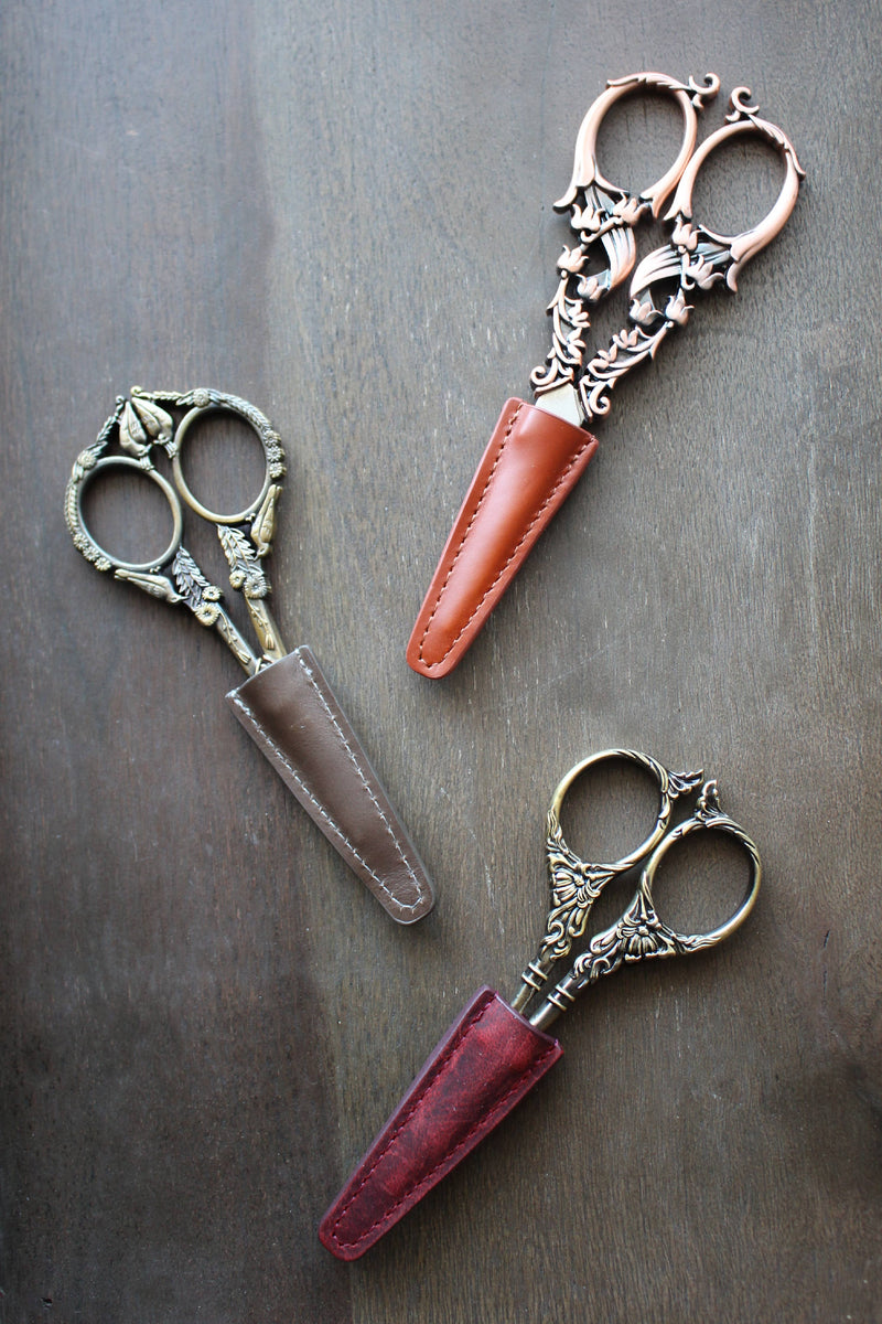 Leather Scissor Sheaths