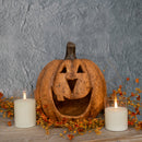 TERRACOTTA BIG MOUTH PUMPKIN - 11”