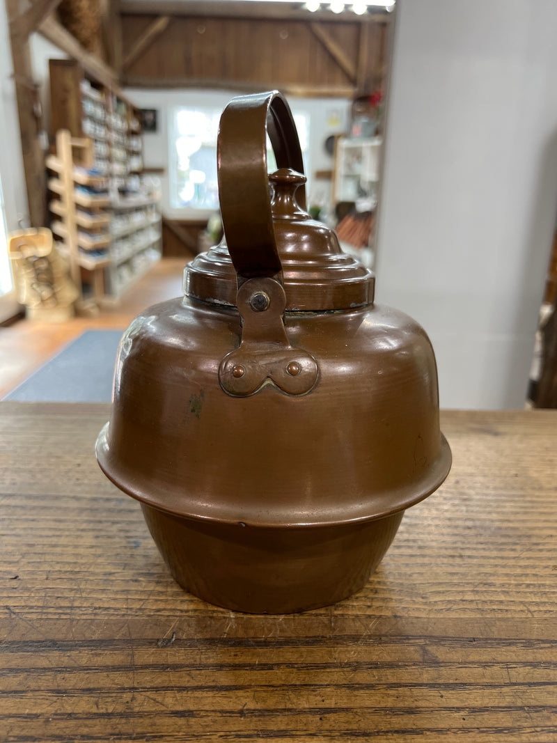 Vintage No. 2 Copper Tea Kettle