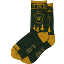 Smokey Emblem Sock: L/XL / Pine