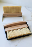 Mini Broom and Dustpan Set: Sisal- white