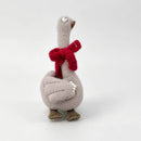Playful Animal Cherry Brooch: Scarf Bear / One Size