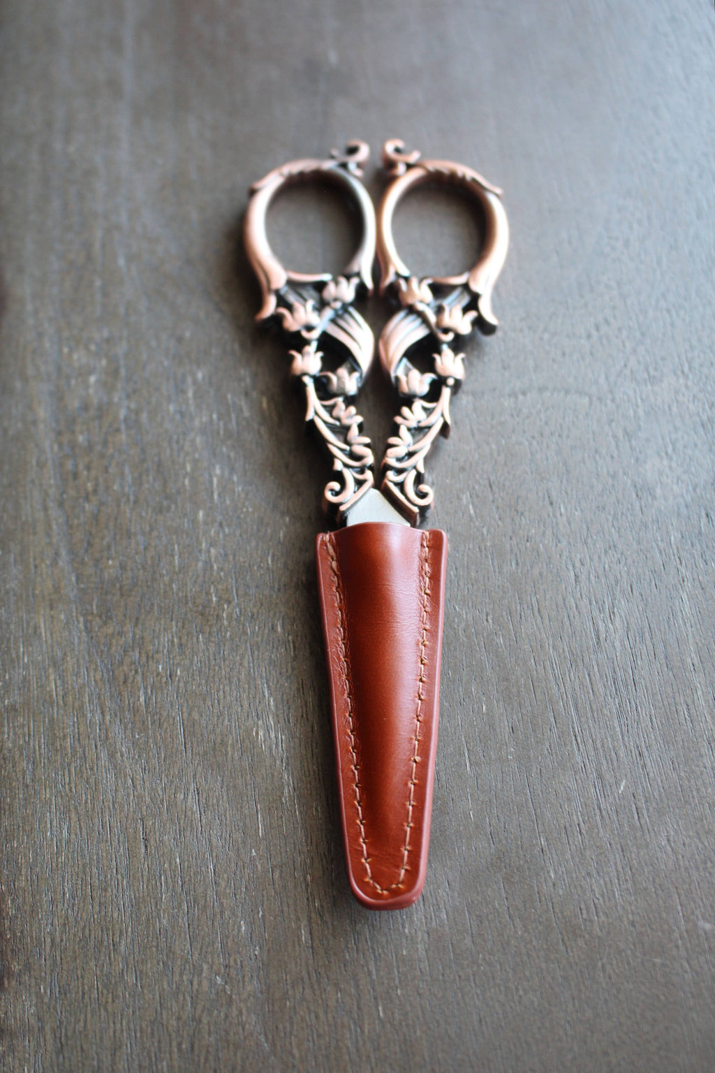 Sheathed Scissors Leather Scissor Sheaths (Sheath Only)