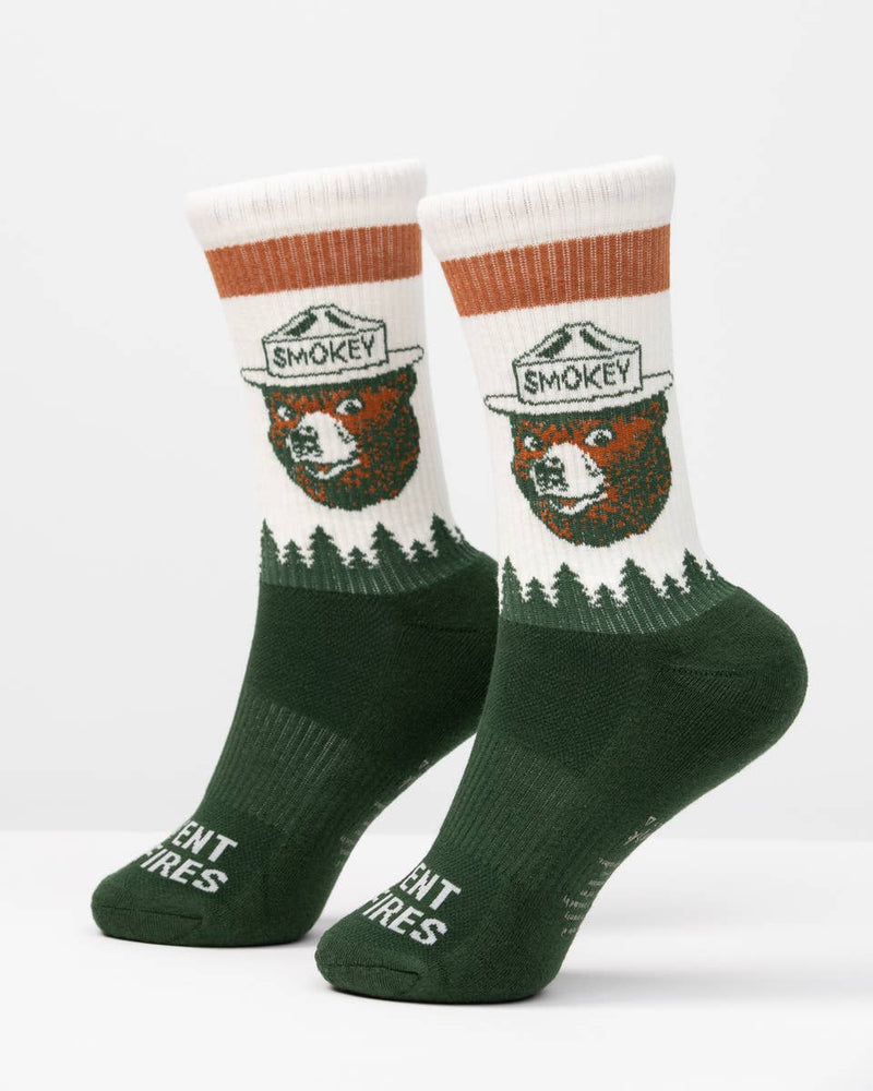 Prevent Wildfires Sock: Spruce / S/M