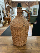 Vintage Demijohn Wicker Wrapped Bottle