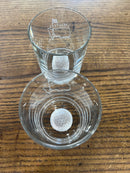 Masters Golf Tournament Double Old Fashion Glasses Augusta National Set of 2