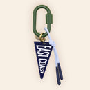 East Coast Pennant Bag Charm