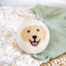 Golden Dog Eco Wool Dryer Ball - Yellow Retriever