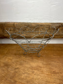 Vintage Wire Footed Egg /Fruit Basket