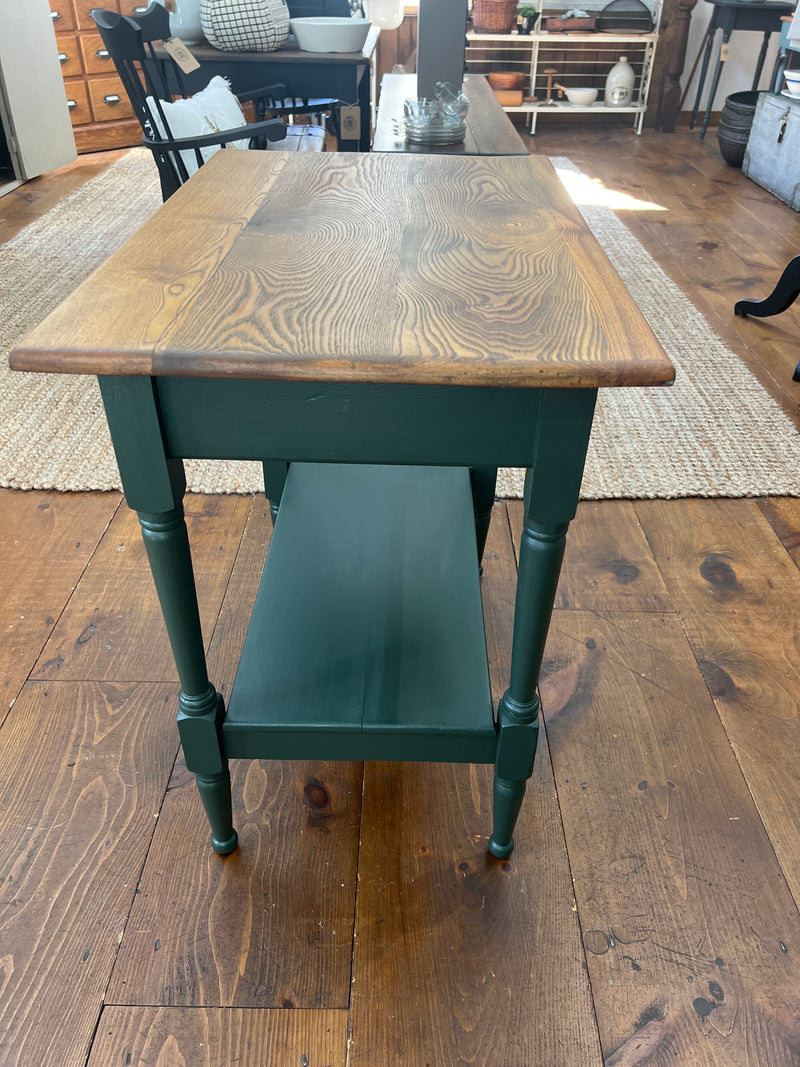 Vintage Table with Drawer and Shelf