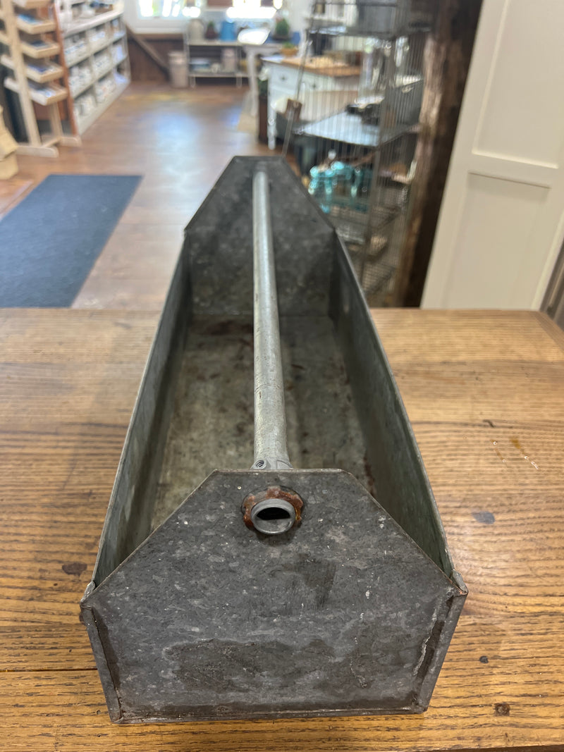 Vintage Galvanized Tool Caddy