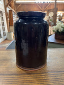 Vintage Red Ware Storage Jar