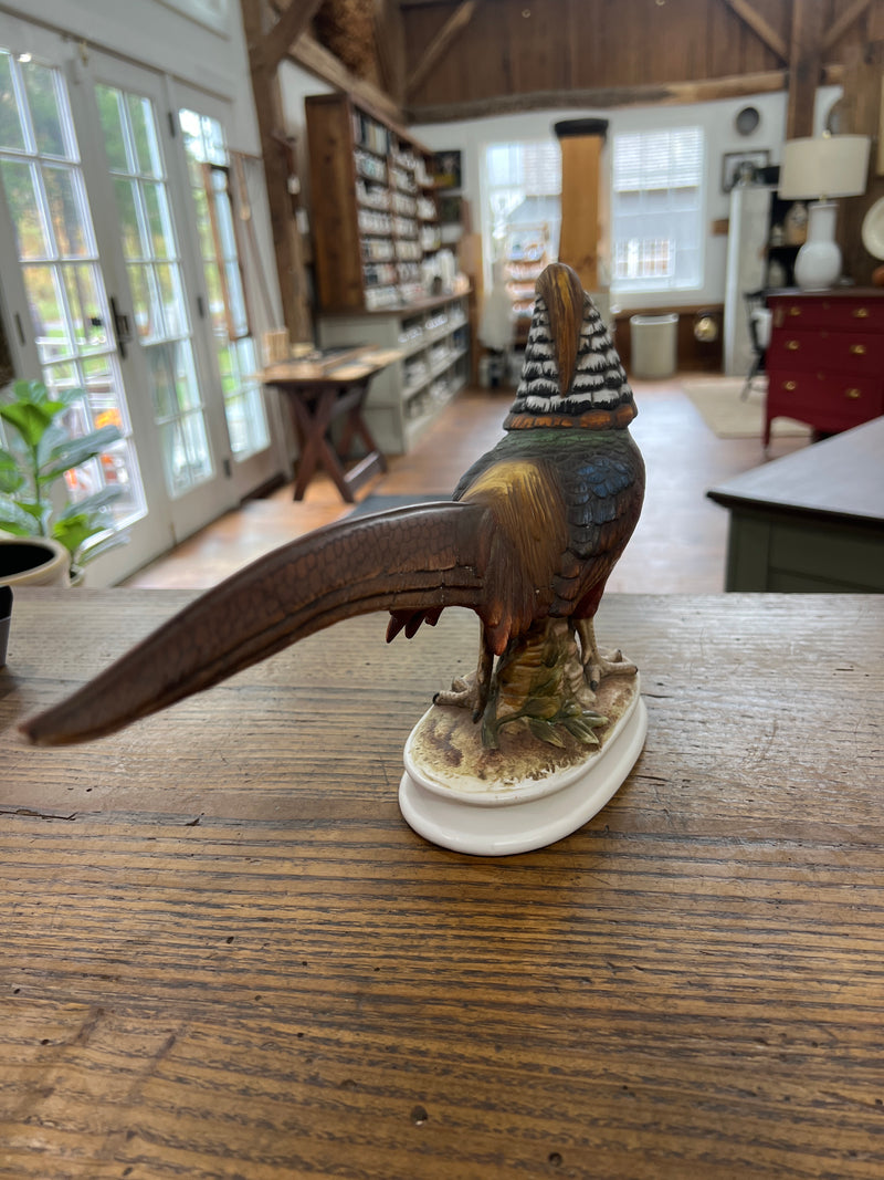 Vintage Pheasant Figurine Andrea by Sadek