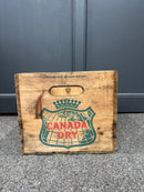 Vintage Canada Dry Ginger Ale Wooden Soda Pop Crate