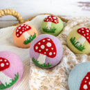 Enchanted Mushroom Dryer Ball