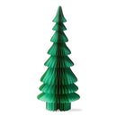 Evergreen Paper Tree Decor Small Green Christmas: Green / 100% paper / Dust clean