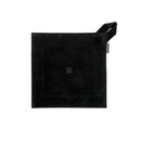 Suede Leather Hot Pad: Black