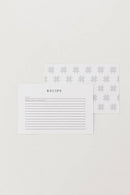 Heirloomed Stationary Recipe Cards in Signature Patterns: Blank