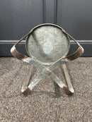 Vintage Metal Milking Stool