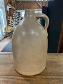 Antique 3 Gallon Embossed F.T. Wright + Son Taunton, Mass. Glazed Stoneware Jug
