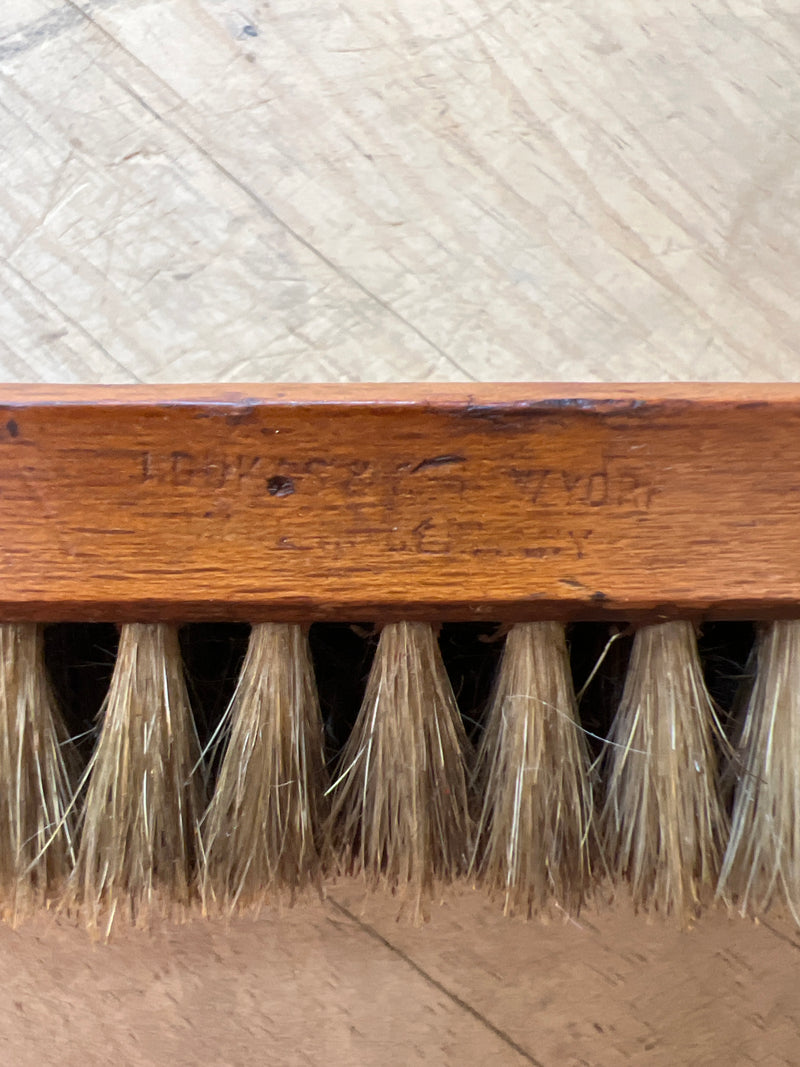 Antique J.F.Carr + Co. Advertising Brush