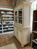 Antique European Pine Cupboard Cabinet