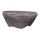 Found Distressed Cane Picking Basket