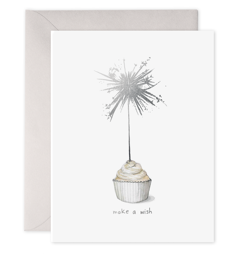 Sparkler Wish | Birthday Greeting Card: 4.25 X 5.5"